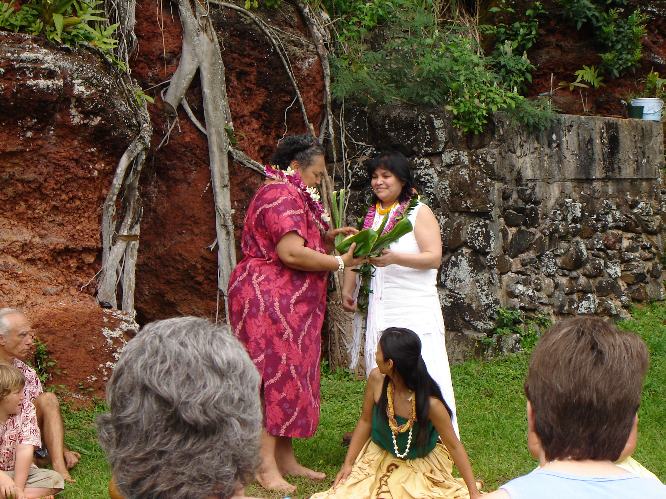 Cermony at the Lawai International Center